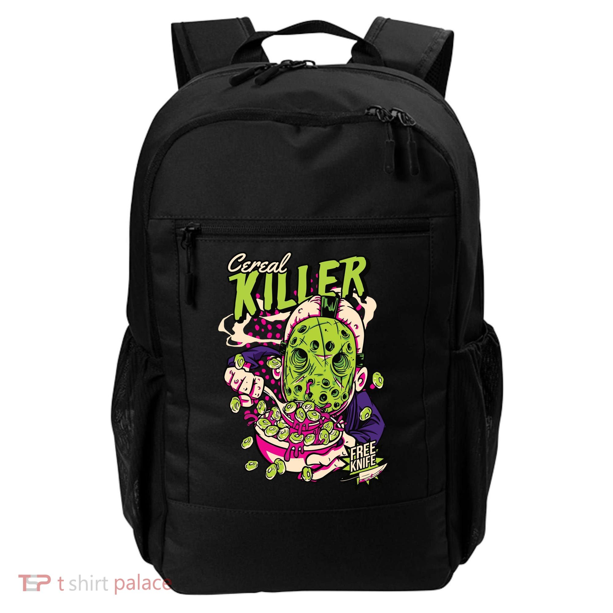 Cereal Killer Funny Backpack