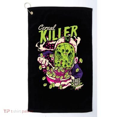 Cereal Killer Funny Golf Towel