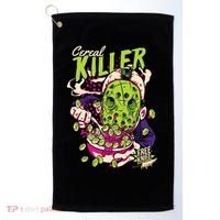 Cereal Killer Funny Golf Towel thumb 0