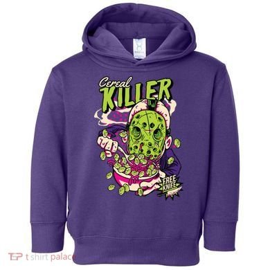 Cereal Killer Funny Toddler Hoodie