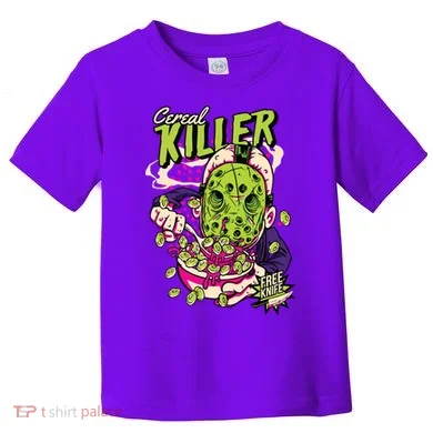 Cereal Killer Funny Toddler T-Shirt