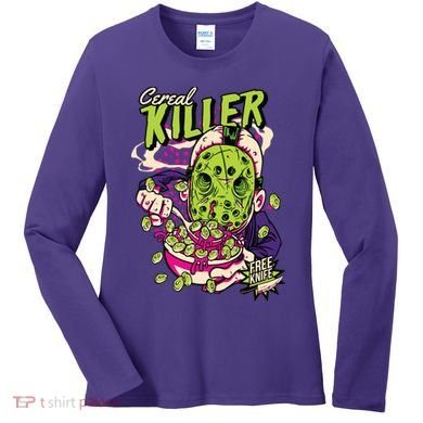 Cereal Killer Funny Women's Long Sleeve Shirt