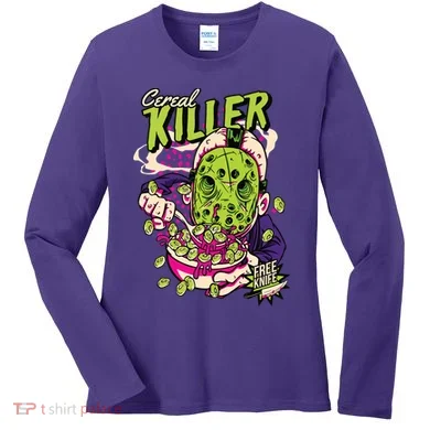 Cereal Killer Funny Women's Long Sleeve Shirt