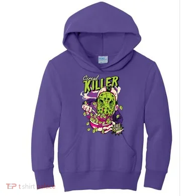 Cereal Killer Funny Kids Hoodie
