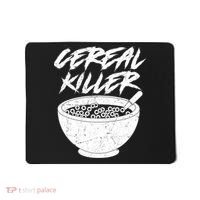 Cereal Killer Funny Halloween Distressed Mousepad thumb 0