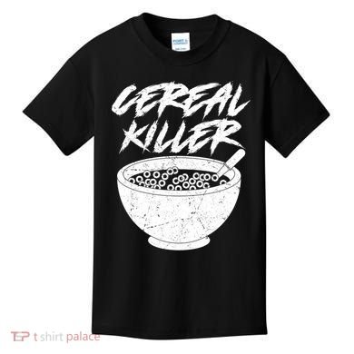 Cereal Killer Funny Halloween Distressed Kids T-Shirt