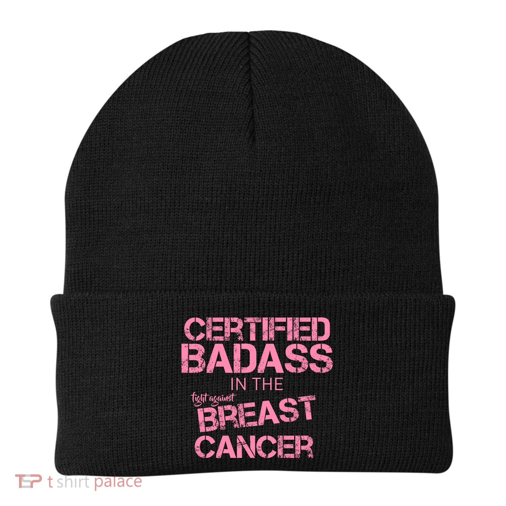 Certified Badass Fight Against Breast Cancer Beanie