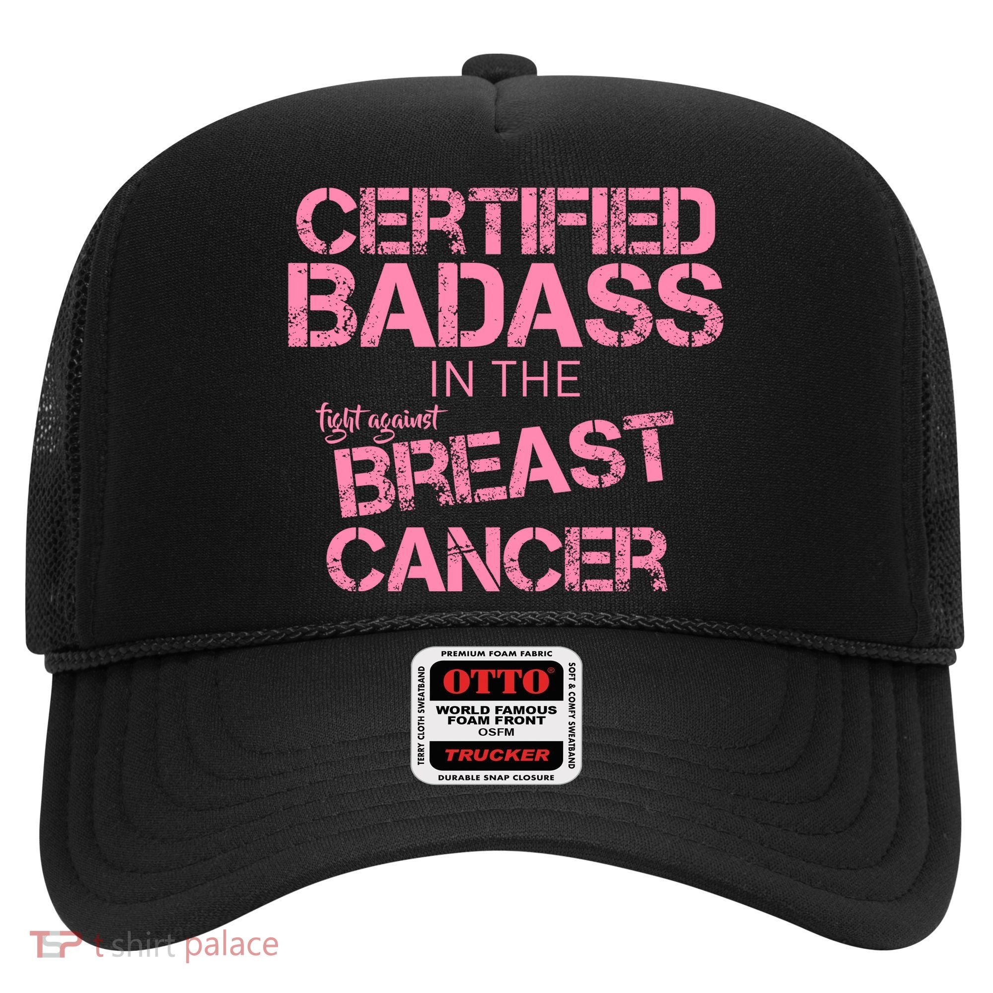 Certified Badass Fight Against Breast Cancer Hat