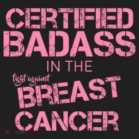 Certified Badass Fight Against Breast Cancer Hat thumb 2