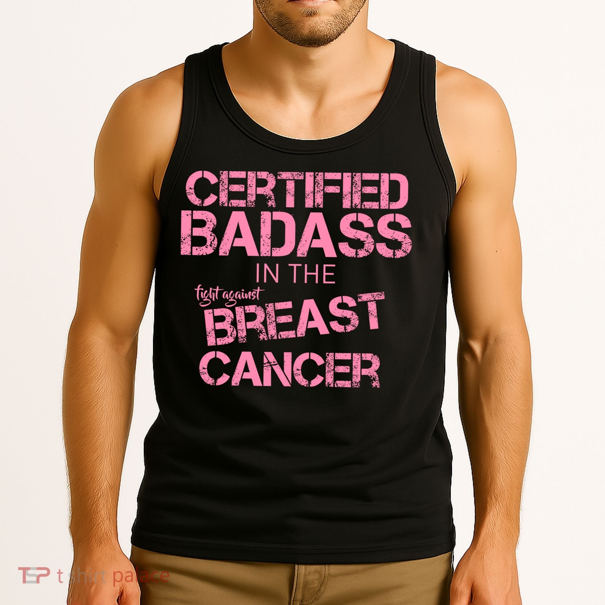 Certified Badass Fight Against Breast Cancer Tank Top