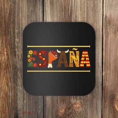 Colorful España Spanish Culture Coaster