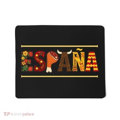 Colorful España Spanish Culture Mousepad