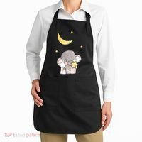 Cute Elephant Stars Apron thumb 2