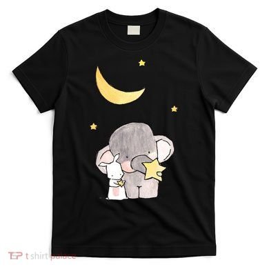 Cute Elephant Stars T-Shirt