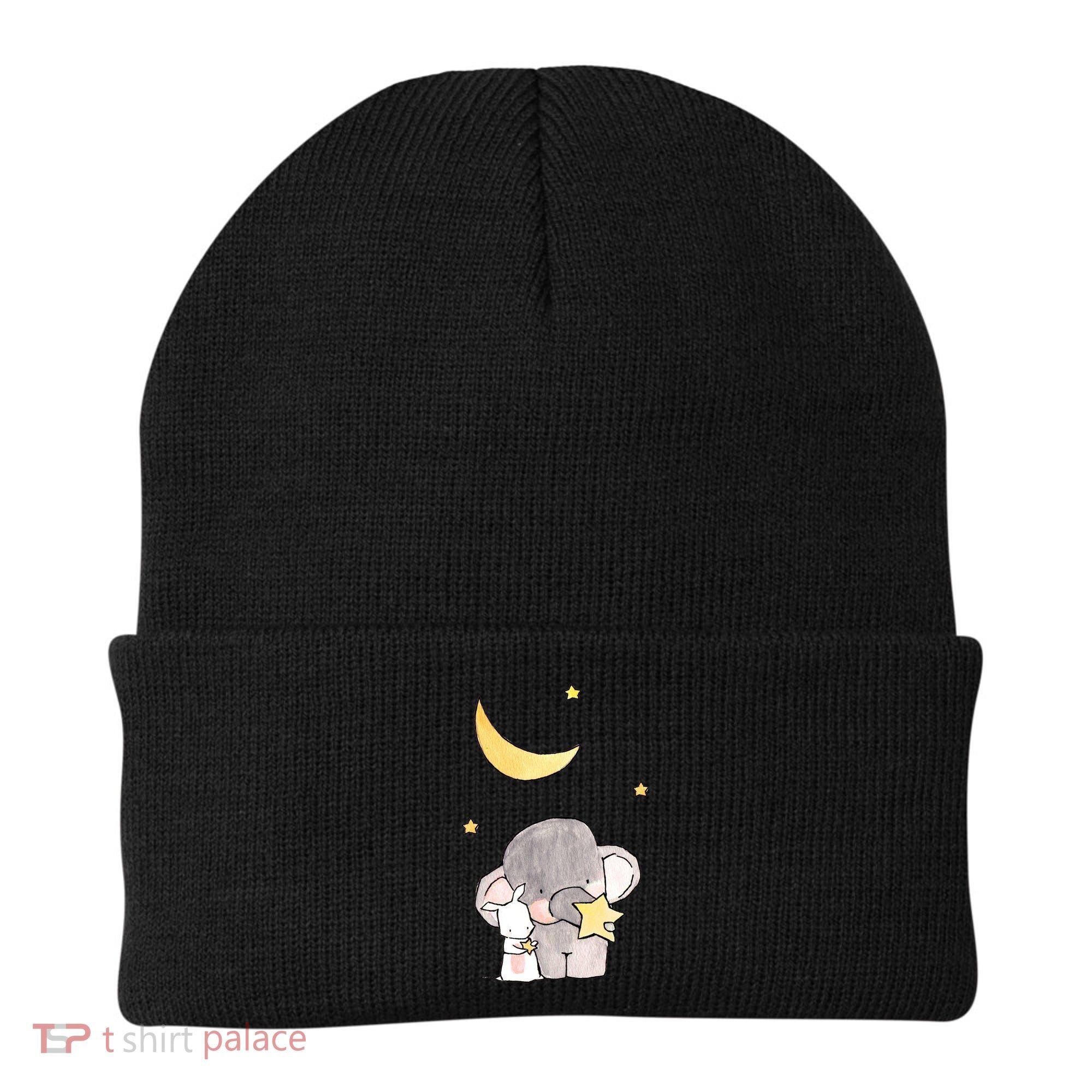 Cute Elephant Stars Beanie