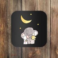 Cute Elephant Stars Coaster thumb 0