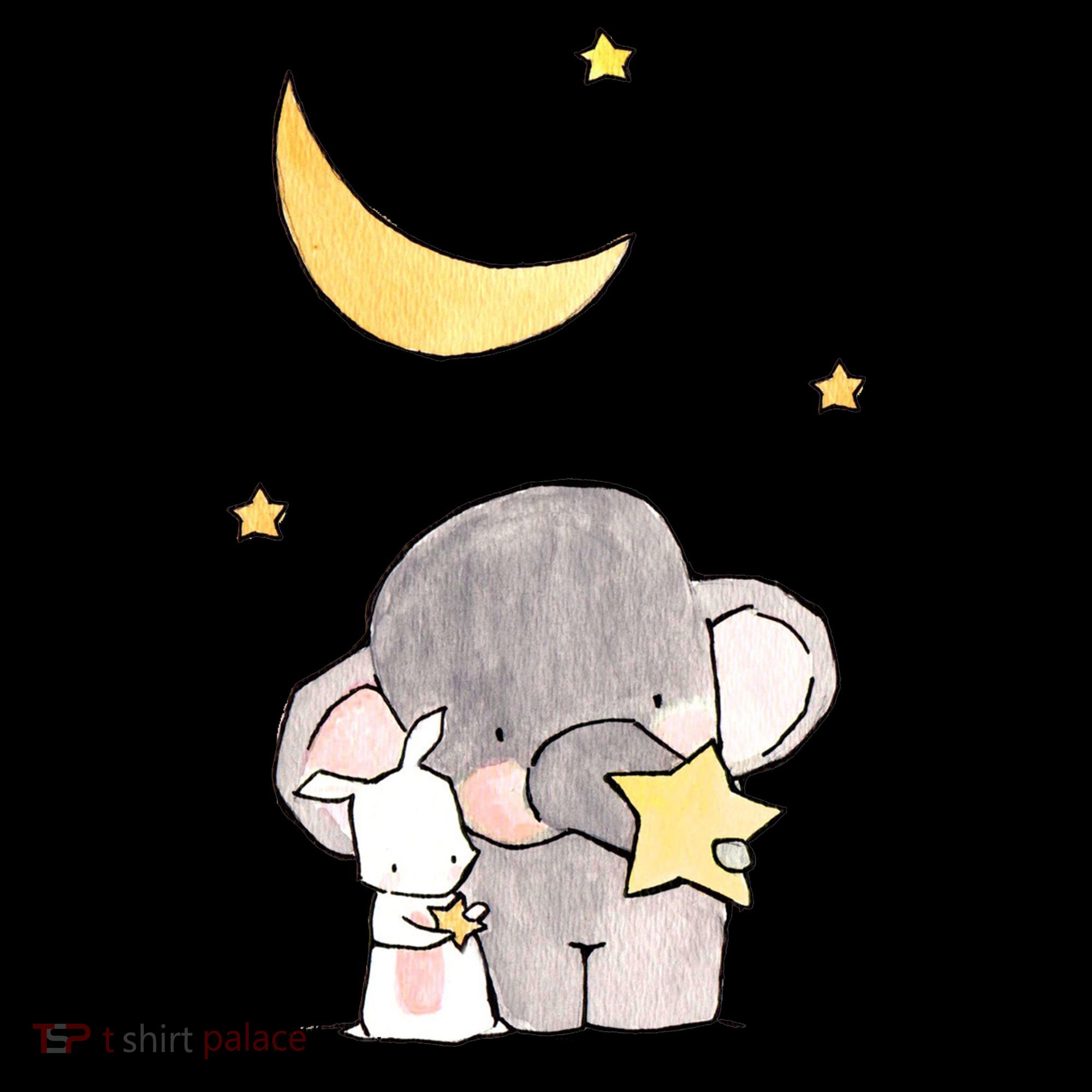 Cute Elephant Stars Ornament