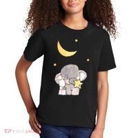Cute Elephant Stars Kids T-Shirt thumb 2