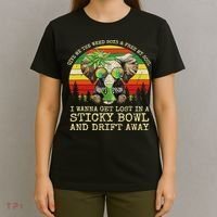 Cool Elephant Smoking Weed Bong Marijuana Cannabis Stoner T-Shirt thumb 4