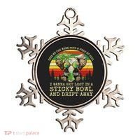 Cool Elephant Smoking Weed Bong Marijuana Cannabis Stoner Ornament thumb 0
