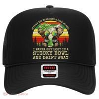 Cool Elephant Smoking Weed Bong Marijuana Cannabis Stoner Hat thumb 0