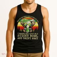 Cool Elephant Smoking Weed Bong Marijuana Cannabis Stoner Tank Top thumb 3