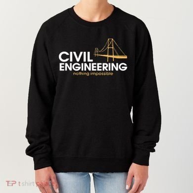 Civil Engineer Shirts Truss Structural Engineering Idea Women's Sweatshirt