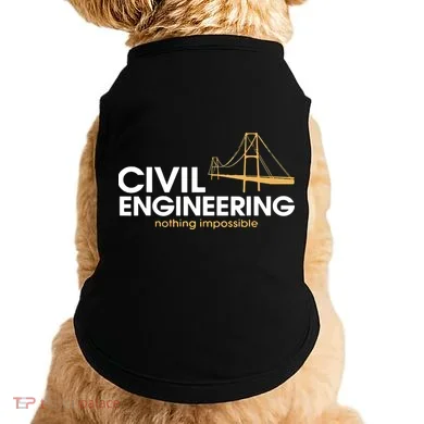 Civil Engineer Shirts Truss Structural Engineering Idea Doggie Tank
