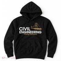 Civil Engineer Shirts Truss Structural Engineering Idea Hoodie thumb 0