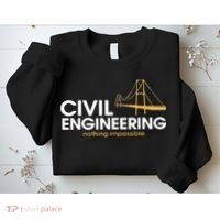 Civil Engineer Shirts Truss Structural Engineering Idea Sweatshirt thumb 2