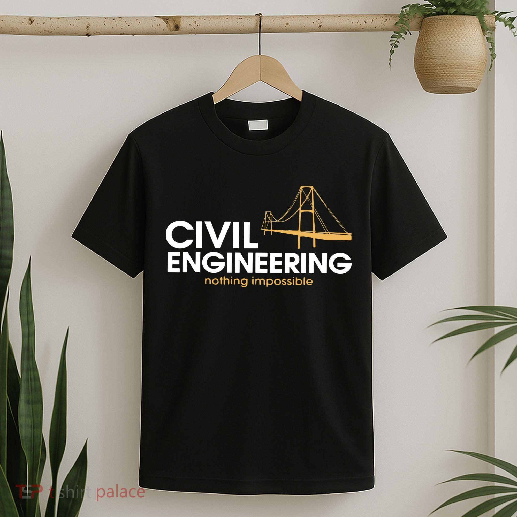Civil Engineer Shirts Truss Structural Engineering Idea T-Shirt