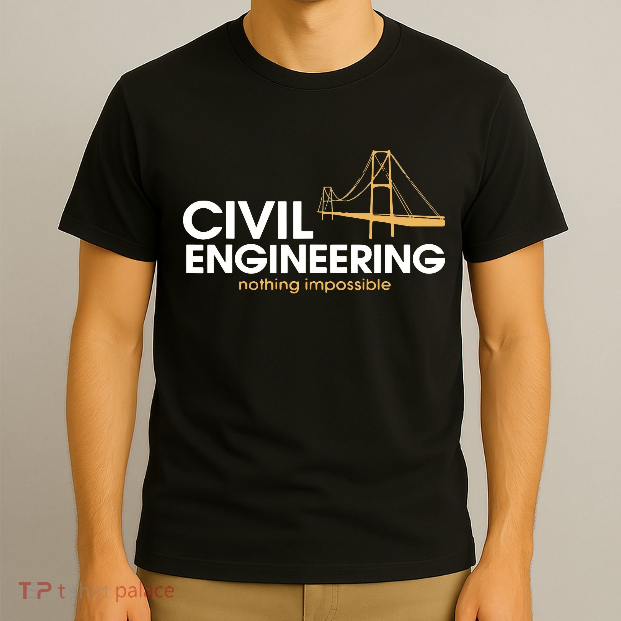 Civil Engineer Shirts Truss Structural Engineering Idea T-Shirt
