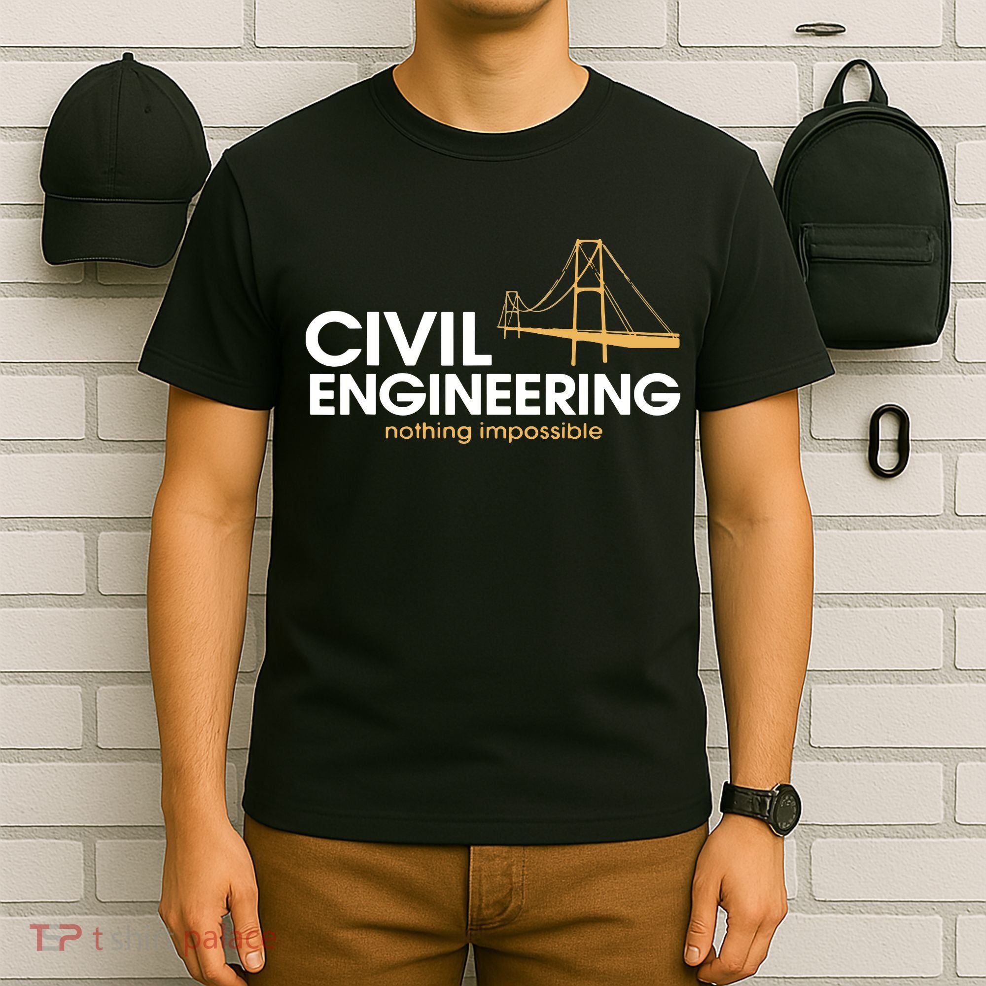 Civil Engineer Shirts Truss Structural Engineering Idea T-Shirt