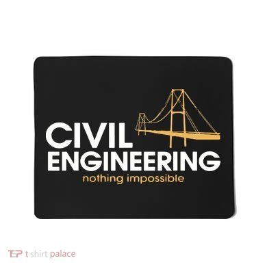 Civil Engineer Shirts Truss Structural Engineering Idea Mousepad