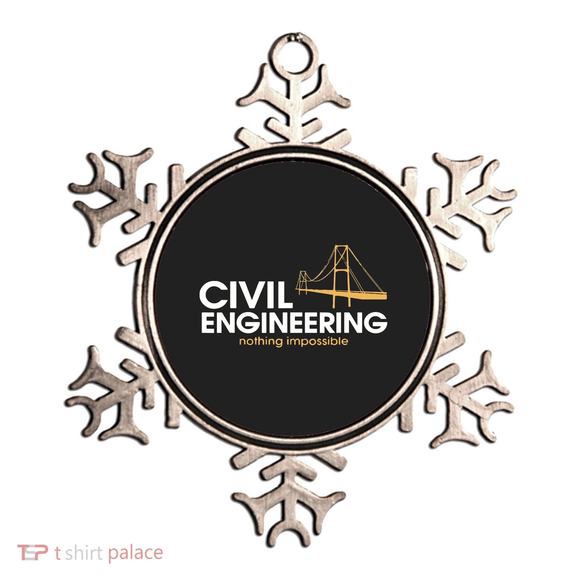 Civil Engineer Shirts Truss Structural Engineering Idea Ornament