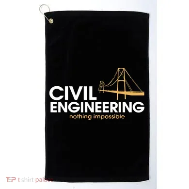 Civil Engineer Shirts Truss Structural Engineering Idea Golf Towel