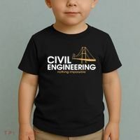 Civil Engineer Shirts Truss Structural Engineering Idea Toddler T-Shirt thumb 2