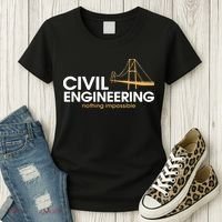 Civil Engineer Shirts Truss Structural Engineering Idea Women's T-Shirt thumb 3