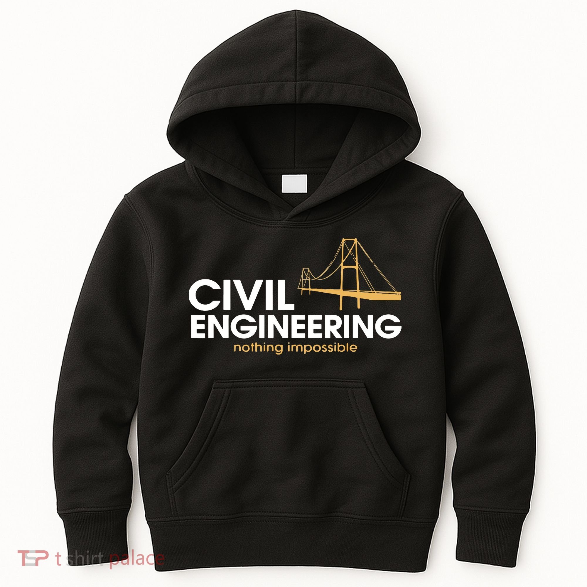Civil Engineer Shirts Truss Structural Engineering Idea Kids Hoodie