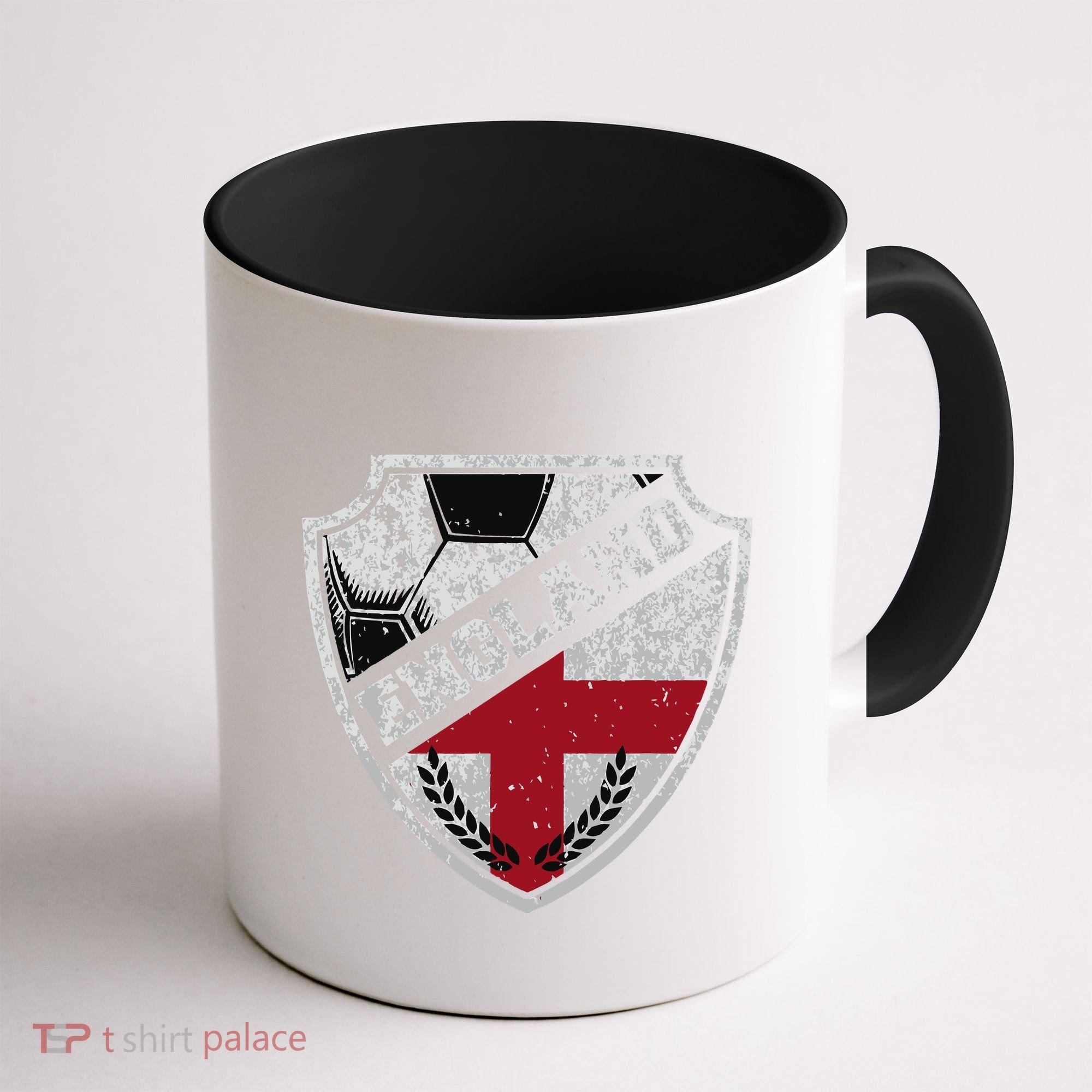 Cool England Soccer Shield Coffee Mug