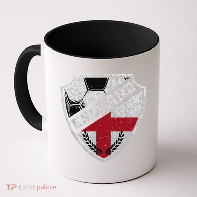 Cool England Soccer Shield Coffee Mug