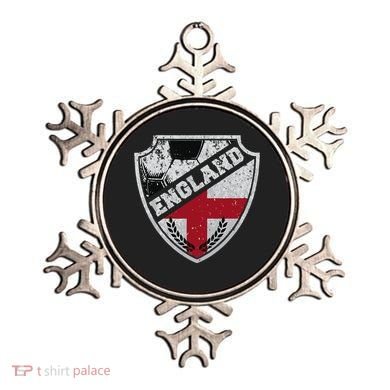 Cool England Soccer Shield Ornament