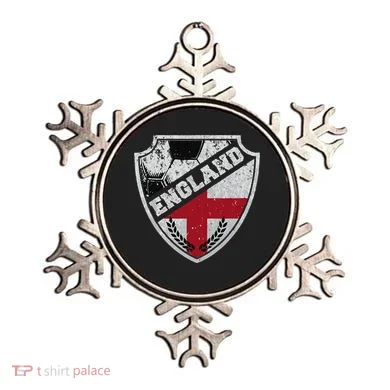 Cool England Soccer Shield Ornament