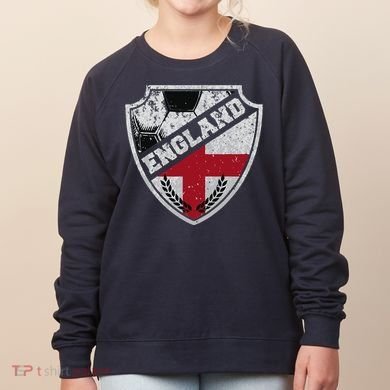 Cool England Soccer Shield Women's Sweatshirt