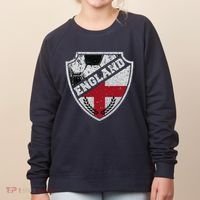 Cool England Soccer Shield Women's Sweatshirt thumb 0