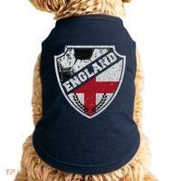 Cool England Soccer Shield Doggie Tank thumb 0