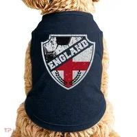 Cool England Soccer Shield Doggie Tank thumb 0