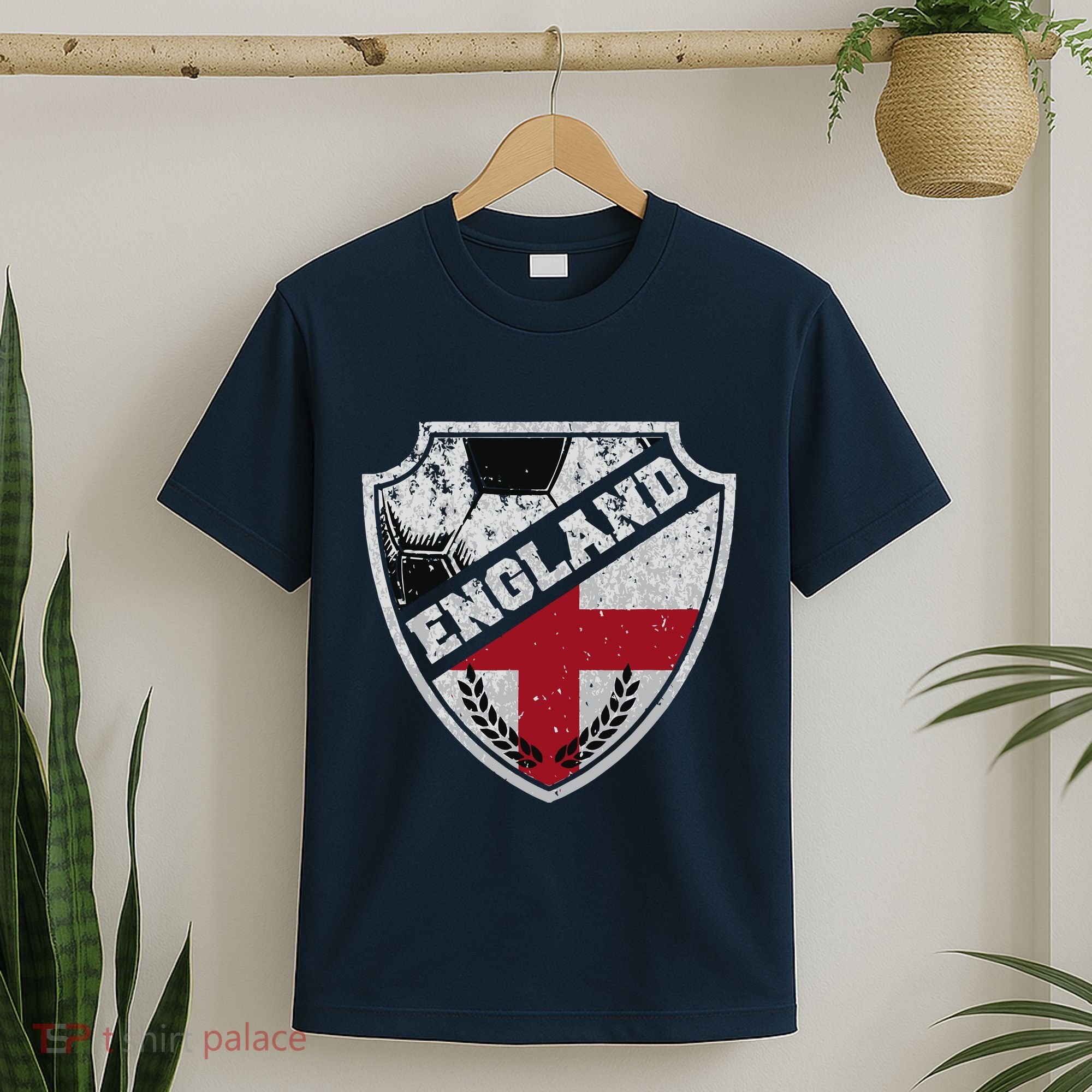 Cool England Soccer Shield T-Shirt
