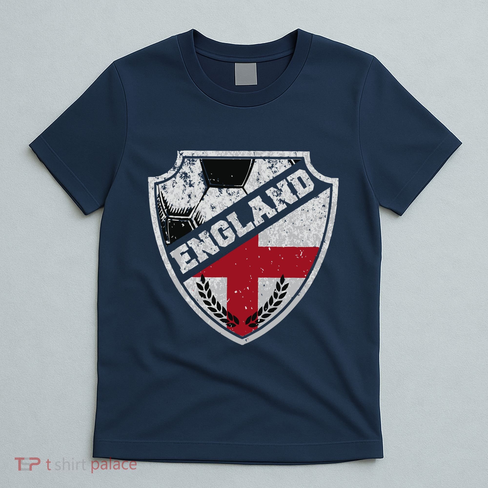 Cool England Soccer Shield T-Shirt