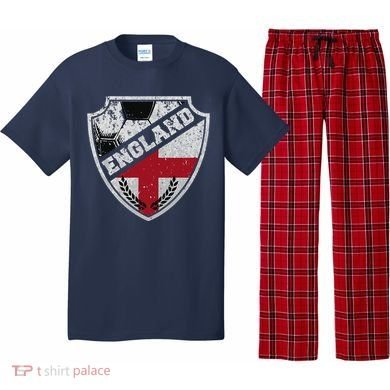 Cool England Soccer Shield Pajama Set